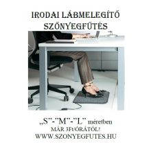 irodai láb fűtőszőnyeg m