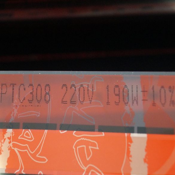 80 cm-es P.T.C. Infra film / fűtőfólia / fűtőfilm (230 W/m2)  