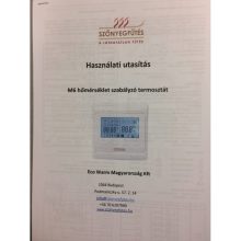 Digitális két szenzoros programozható termosztát