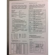 Digitális két szenzoros programozható termosztát