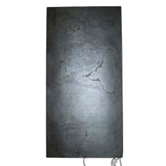   Infrapanel természetes kőburkolattal "Cali" sötétszürke