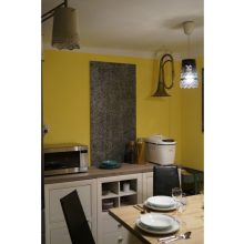 Infrapanel természetes kőburkolattal "Ezüst-sárga" 