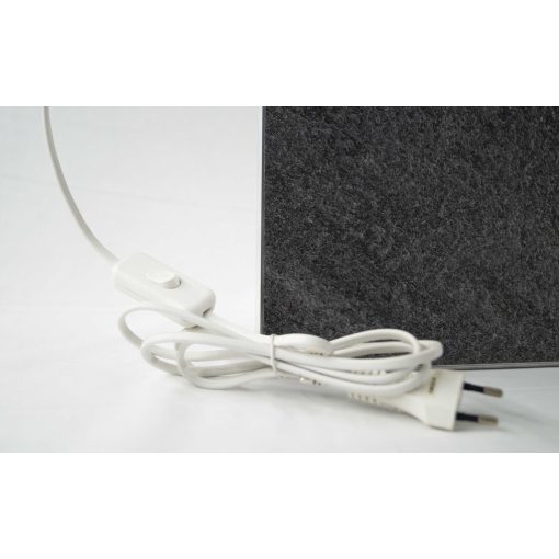 Infrapanel természetes kőburkolattal "Galaxis" fekete