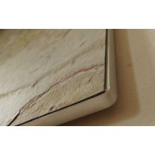 Infrapanel természetes kőburkolattal "Sanjeevni" világos