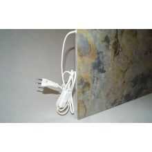 Infrapanel természetes kőburkolattal "Sanjeevni" sötét